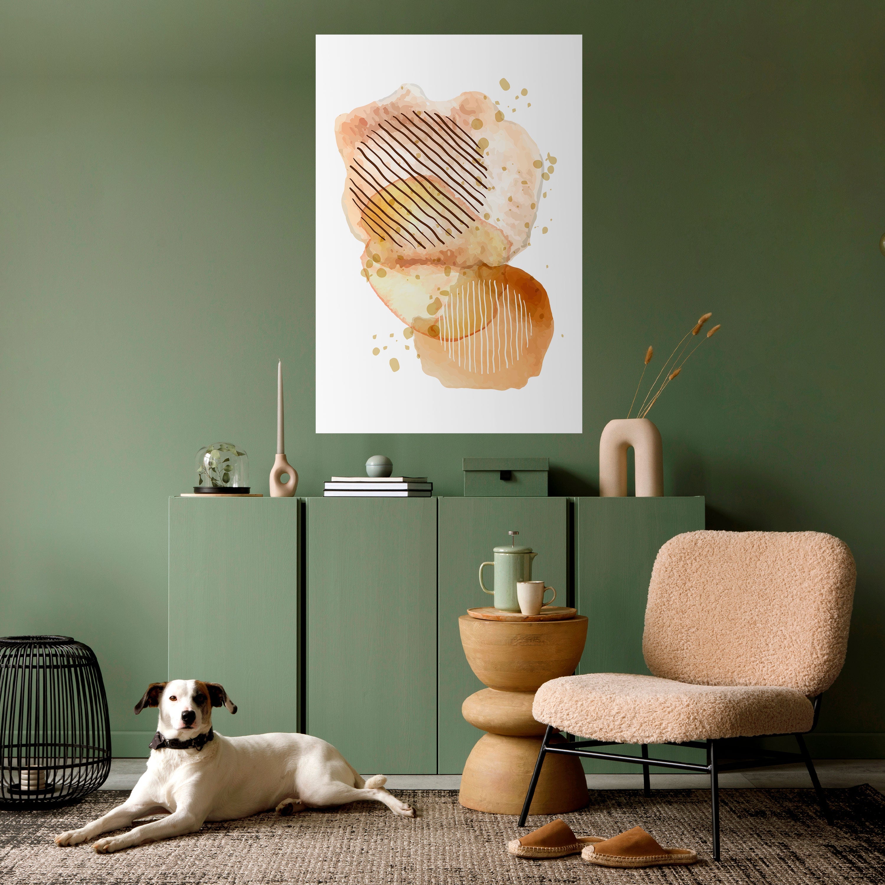 TRANSCENDENTAL HARMONY Peel and Stick Vertical Poster