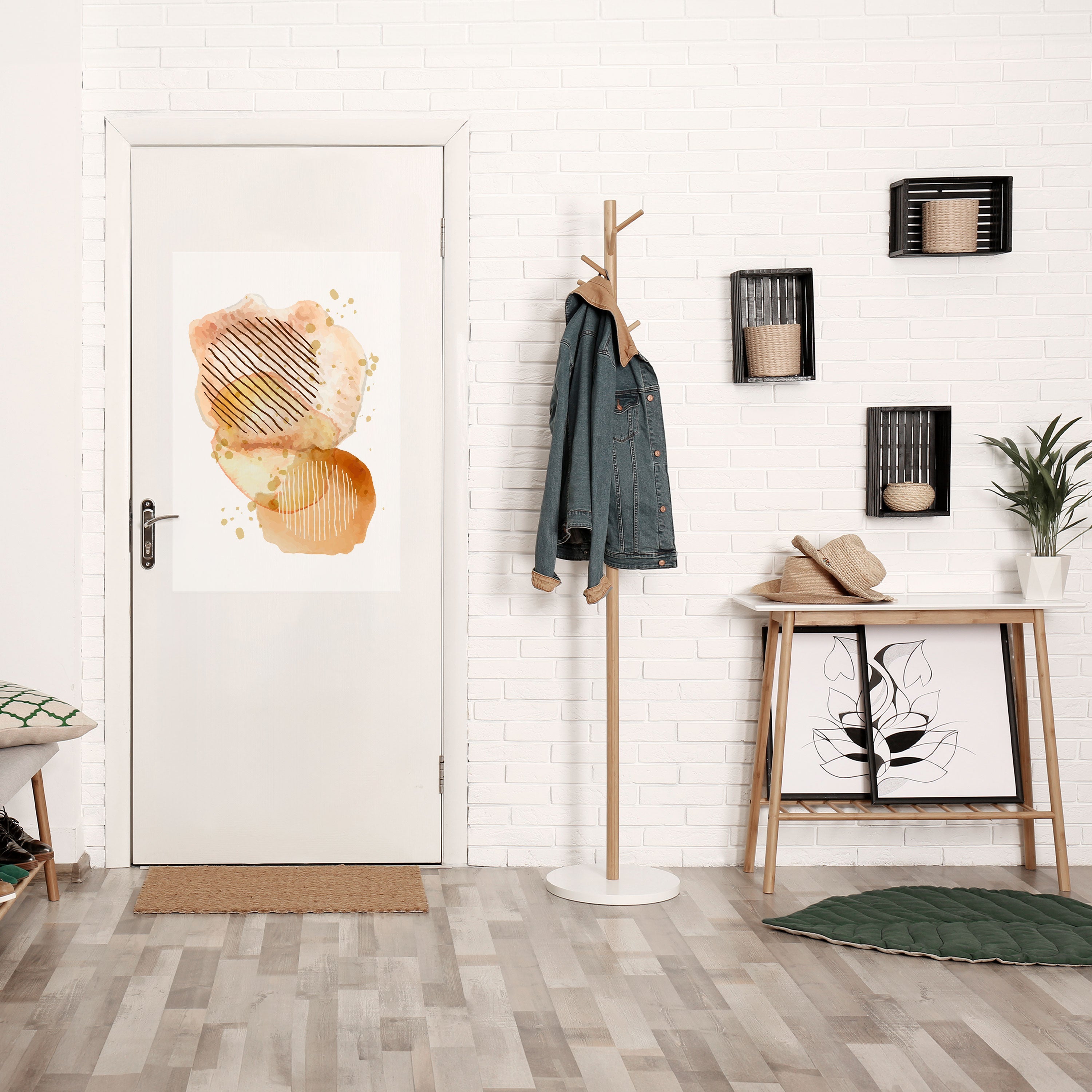 TRANSCENDENTAL HARMONY Peel and Stick Vertical Poster