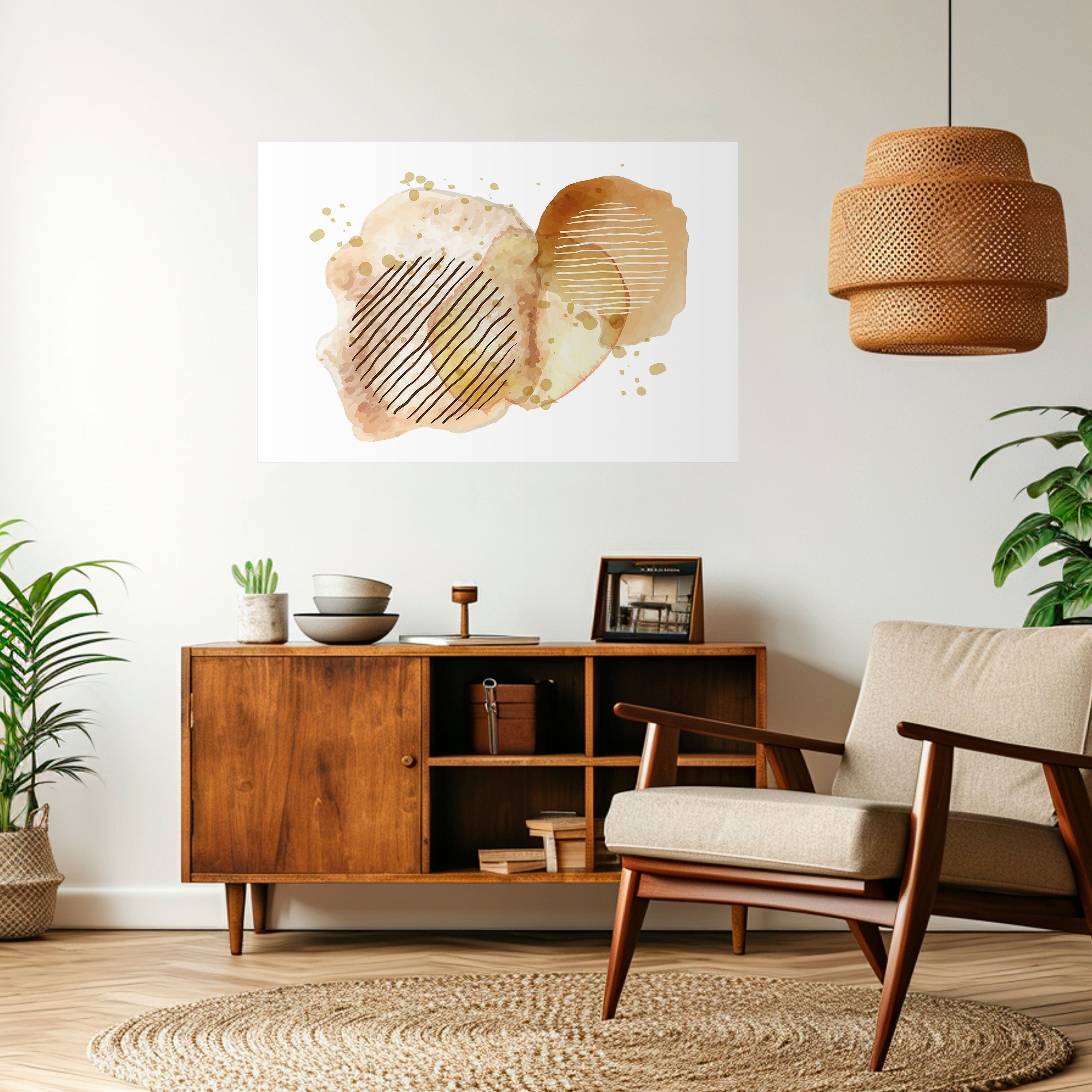 TRANSCENDENTAL HARMONY Poster Horizontal Autocolante