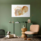 TRANSCENDENTAL HARMONY Peel and Stick Horizontal Poster