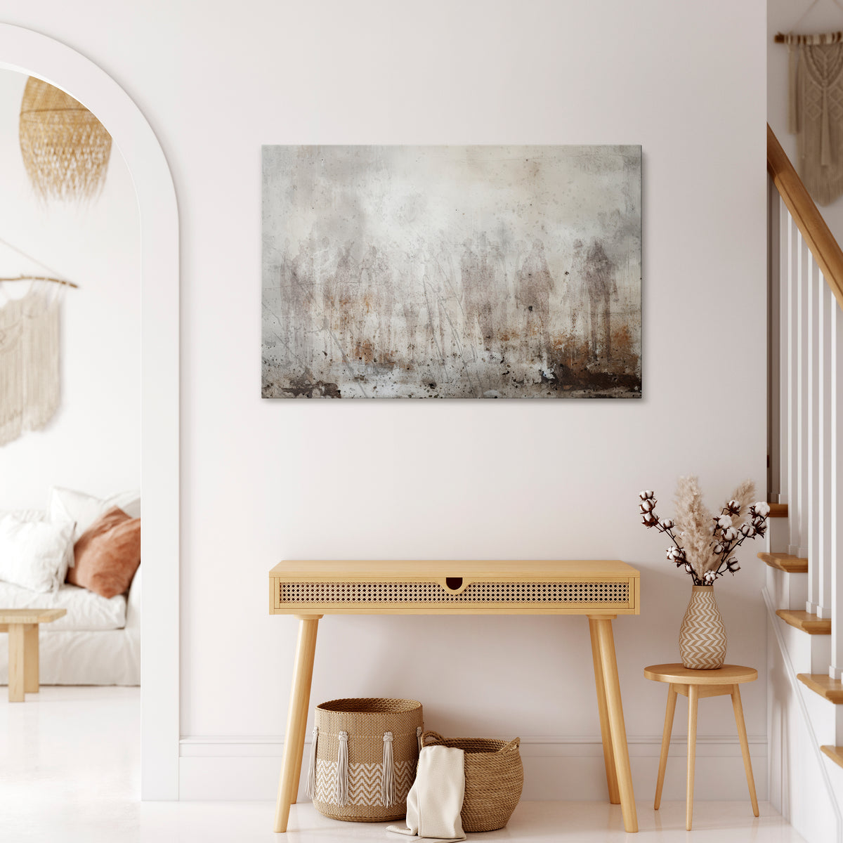 SERENE SPECTRUM Horizontal Canvas Print