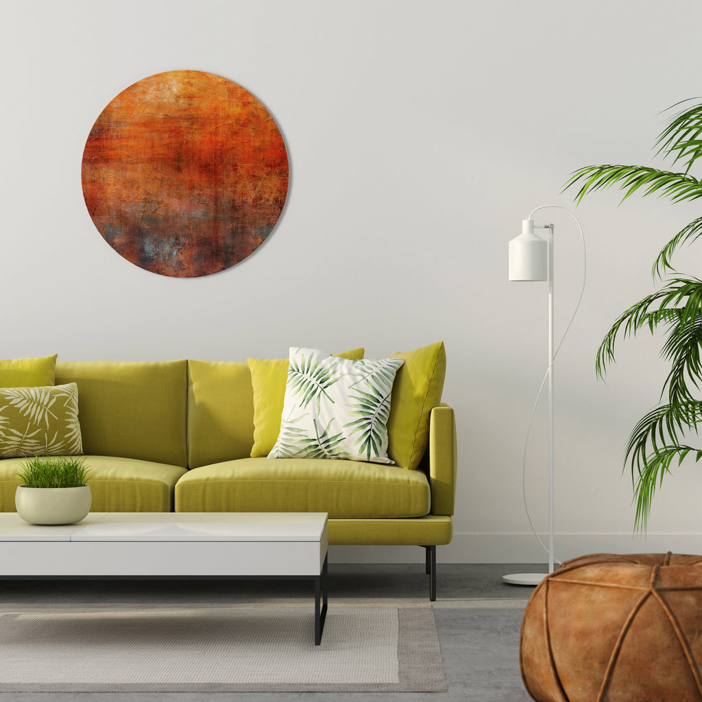 ECHOES OF EUPHORIA Quadro Redondo Decorativo