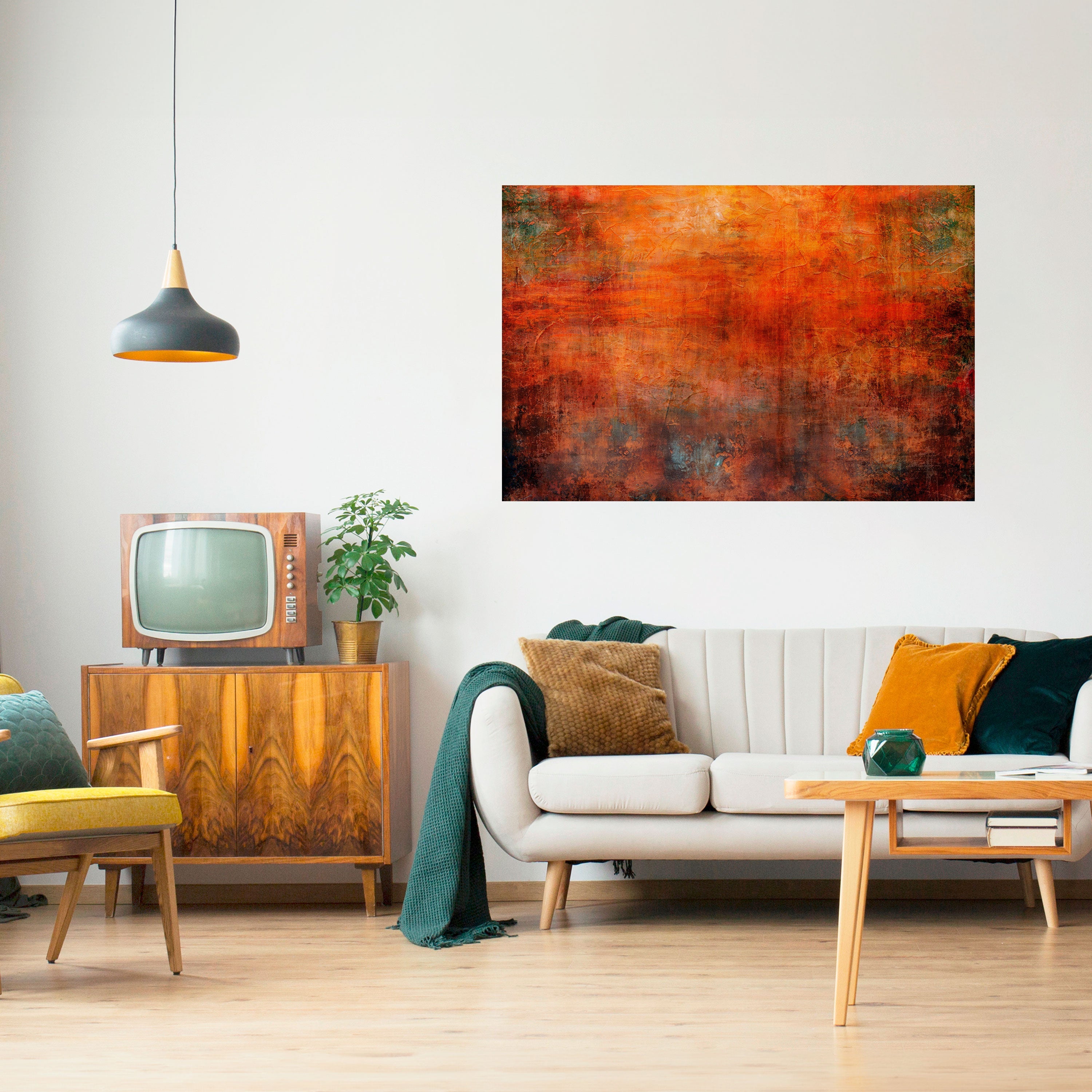 ECHOES OF EUPHORIA Poster Horizontal Autocolante