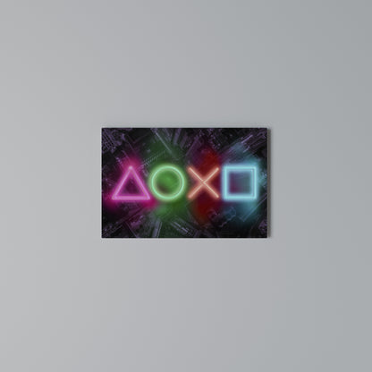 CYBERPUNK CHRONICLE Horizontal Canvas Print