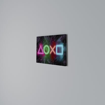 CYBERPUNK CHRONICLE Horizontal Canvas Print