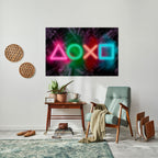 CYBERPUNK CHRONICLE Poster Horizontal Autocolante