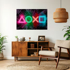 CYBERPUNK CHRONICLE Poster Horizontal Autocolante