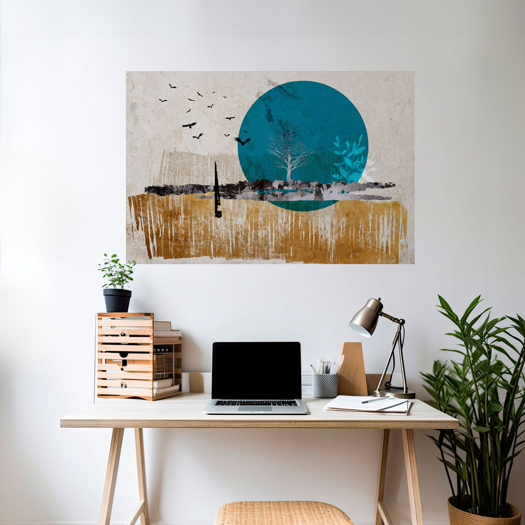 TIMELESS JOURNEY Poster Horizontal Autocolante