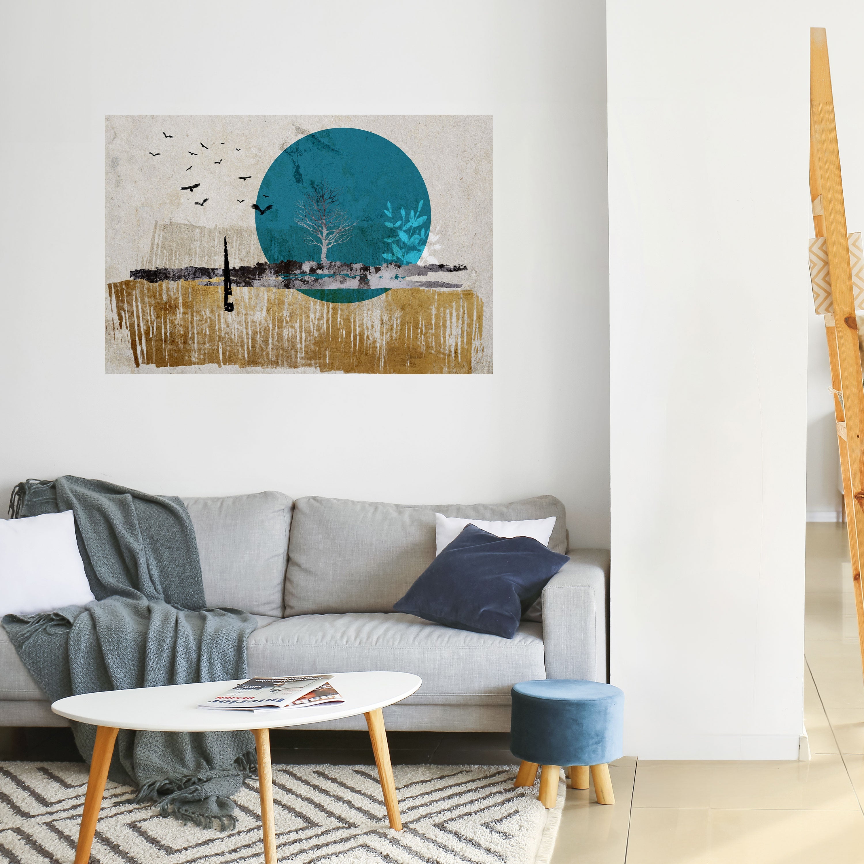 TIMELESS JOURNEY Poster Horizontal Autocolante