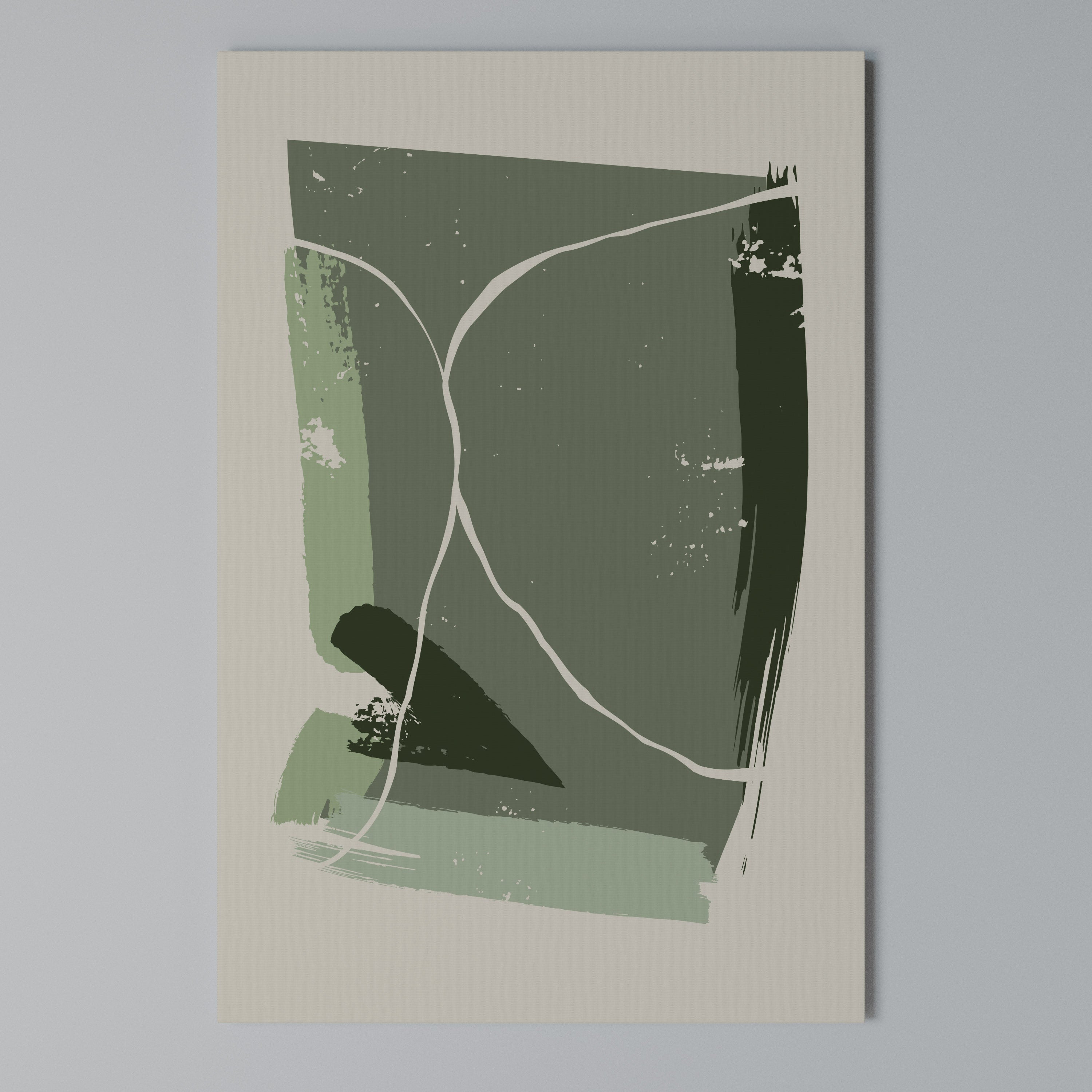 VERDANT HEAVEN Quadro em tela vertical