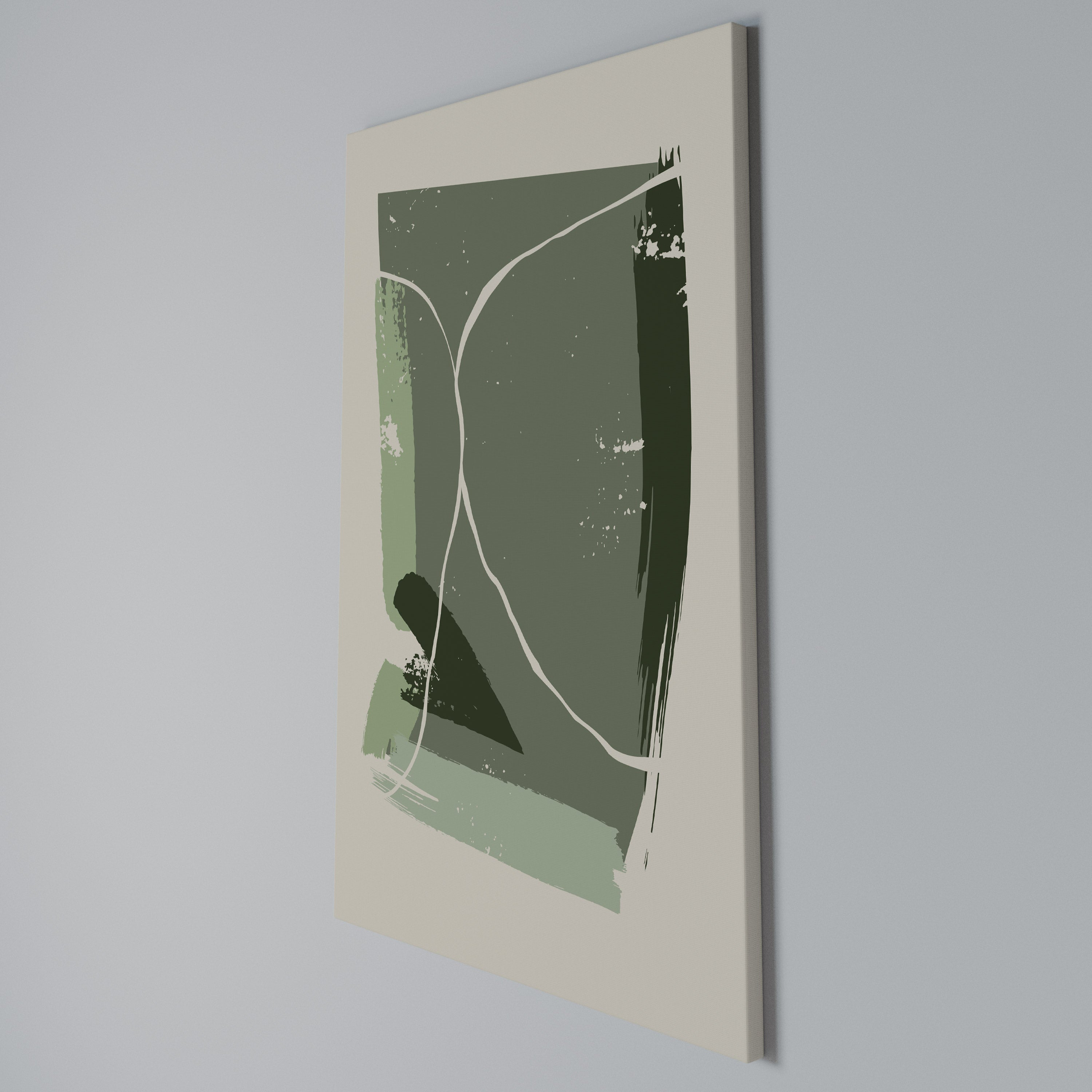 VERDANT HEAVEN Quadro em tela vertical