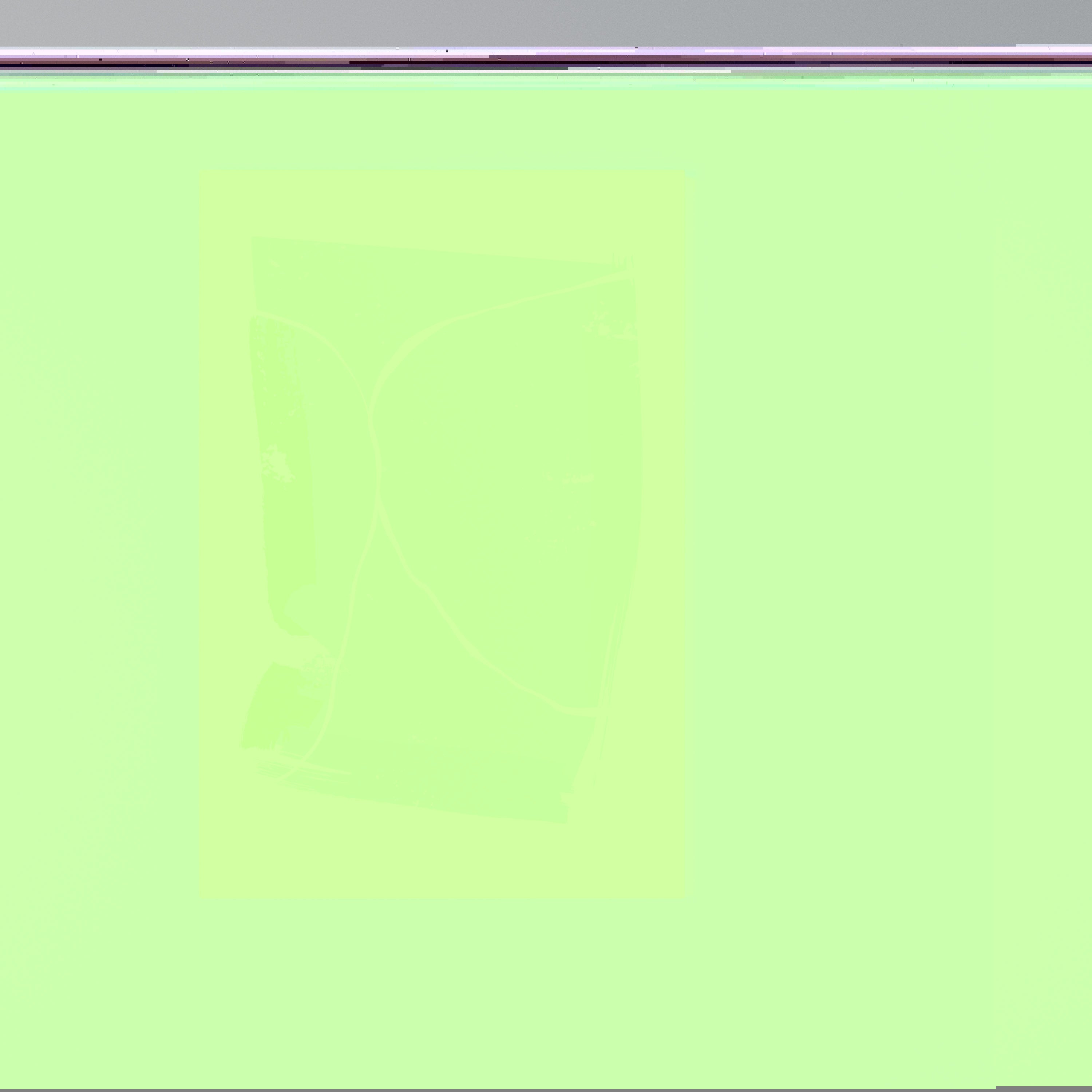 VERDANT HEAVEN Quadro em tela vertical
