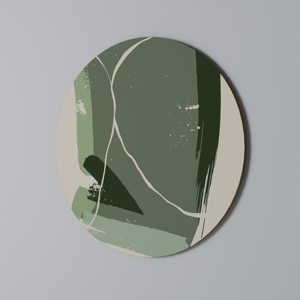 VERDANT HEAVEN Round Wall Art