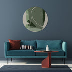 VERDANT HEAVEN Round Wall Art