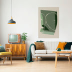 VERDANT HEAVEN Peel and Stick Vertical Poster