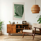 VERDANT HEAVEN Peel and Stick Vertical Poster