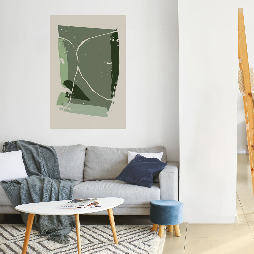 VERDANT HEAVEN Peel and Stick Vertical Poster