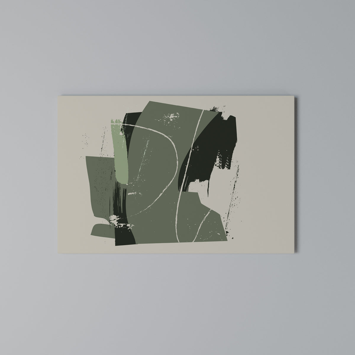 EVERGREEN ESCAPE Horizontal Canvas Print