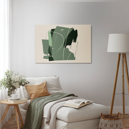 EVERGREEN ESCAPE Horizontal Canvas Print