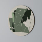 EVERGREEN ESCAPE Quadro Redondo Decorativo