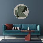 EVERGREEN ESCAPE Quadro Redondo Decorativo