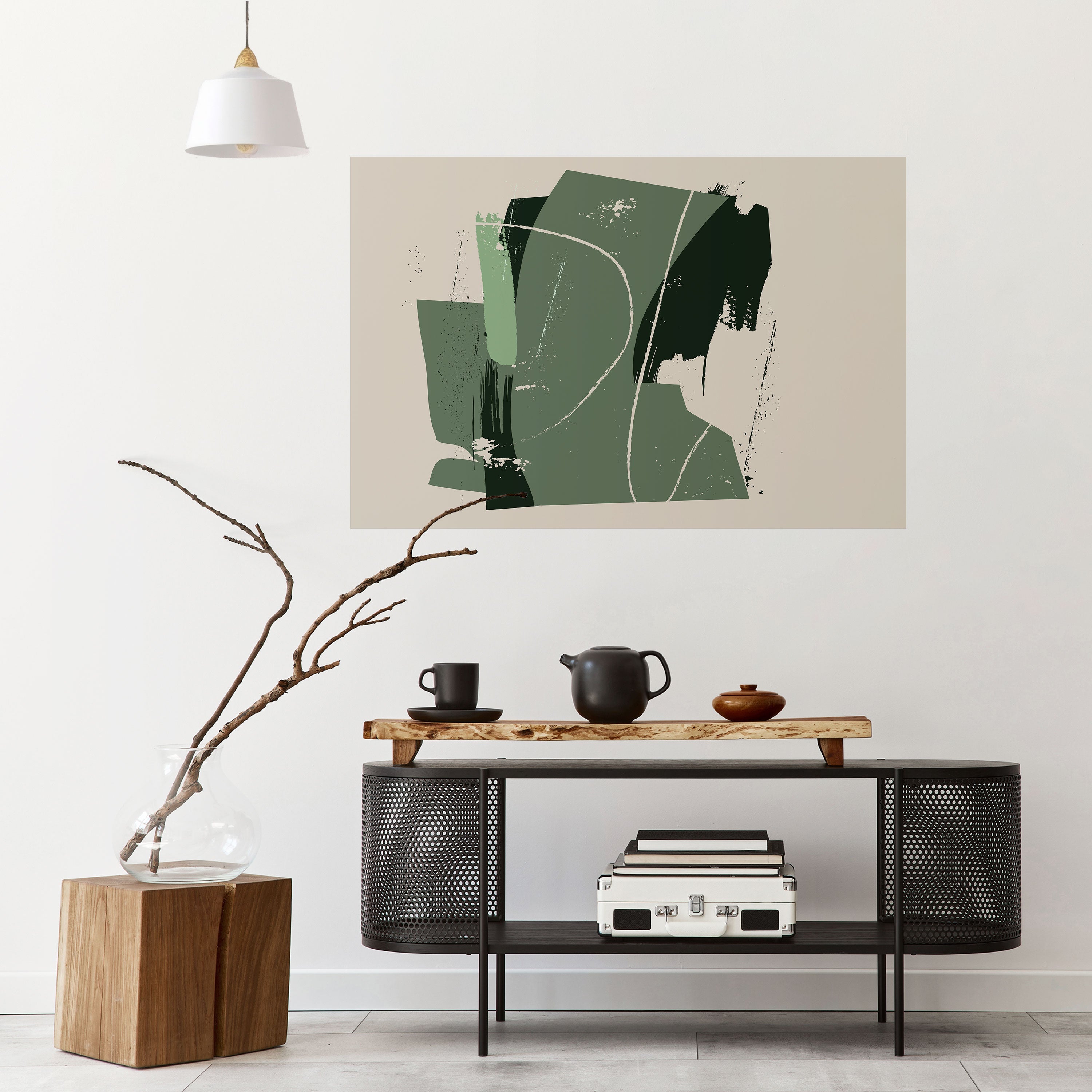 EVERGREEN ESCAPE Poster Horizontal Autocolante