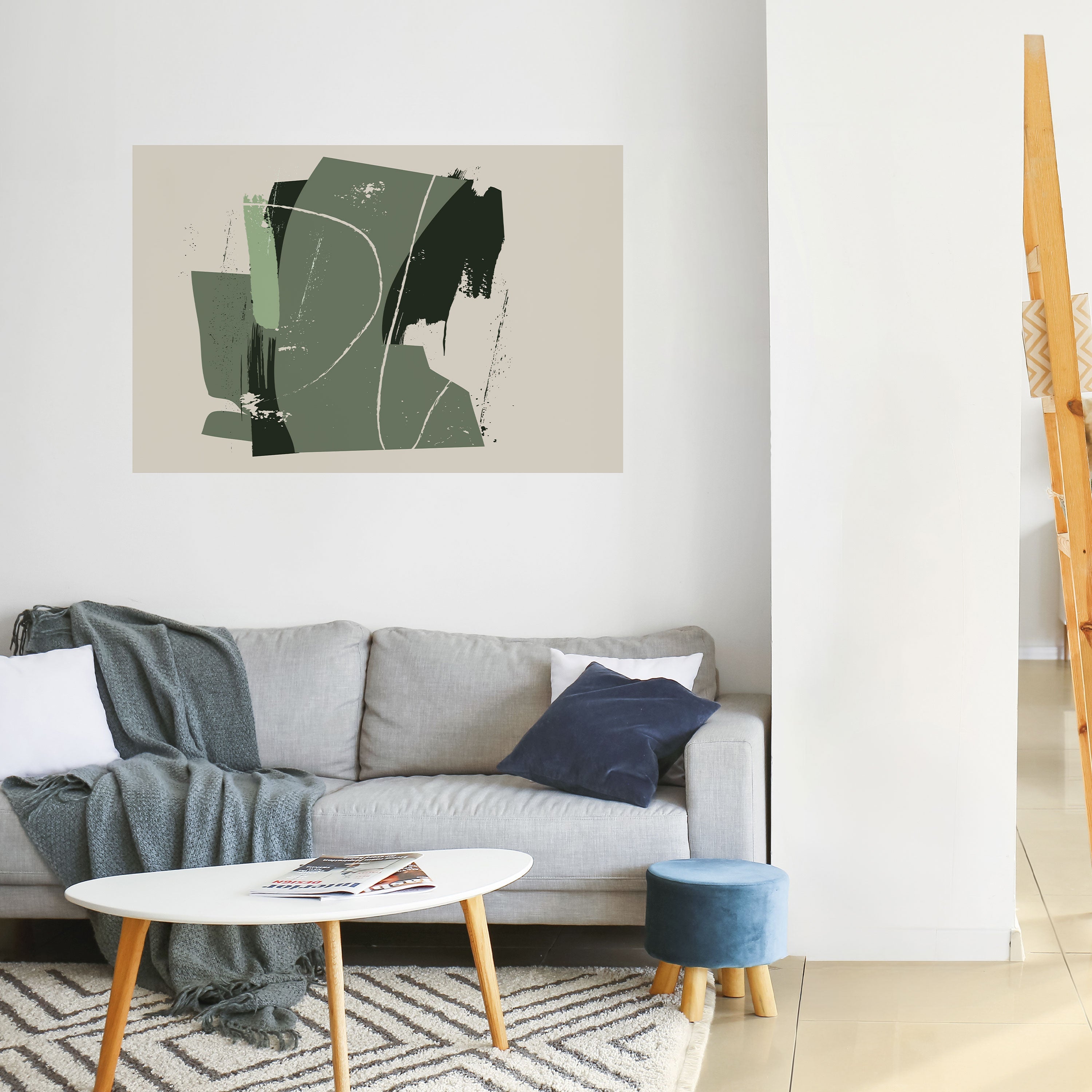 EVERGREEN ESCAPE Poster Horizontal Autocolante