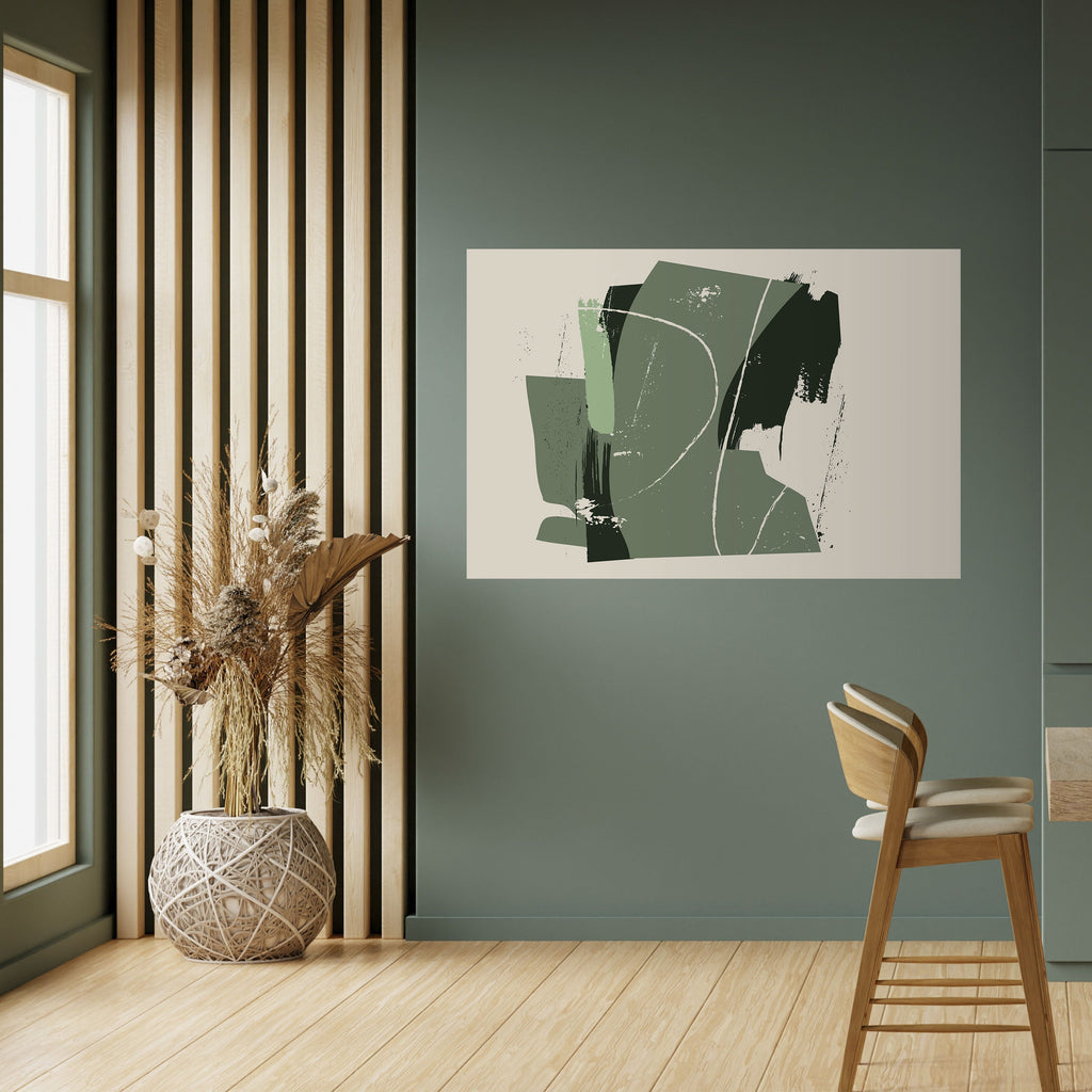 EVERGREEN ESCAPE Poster Horizontal Autocolante