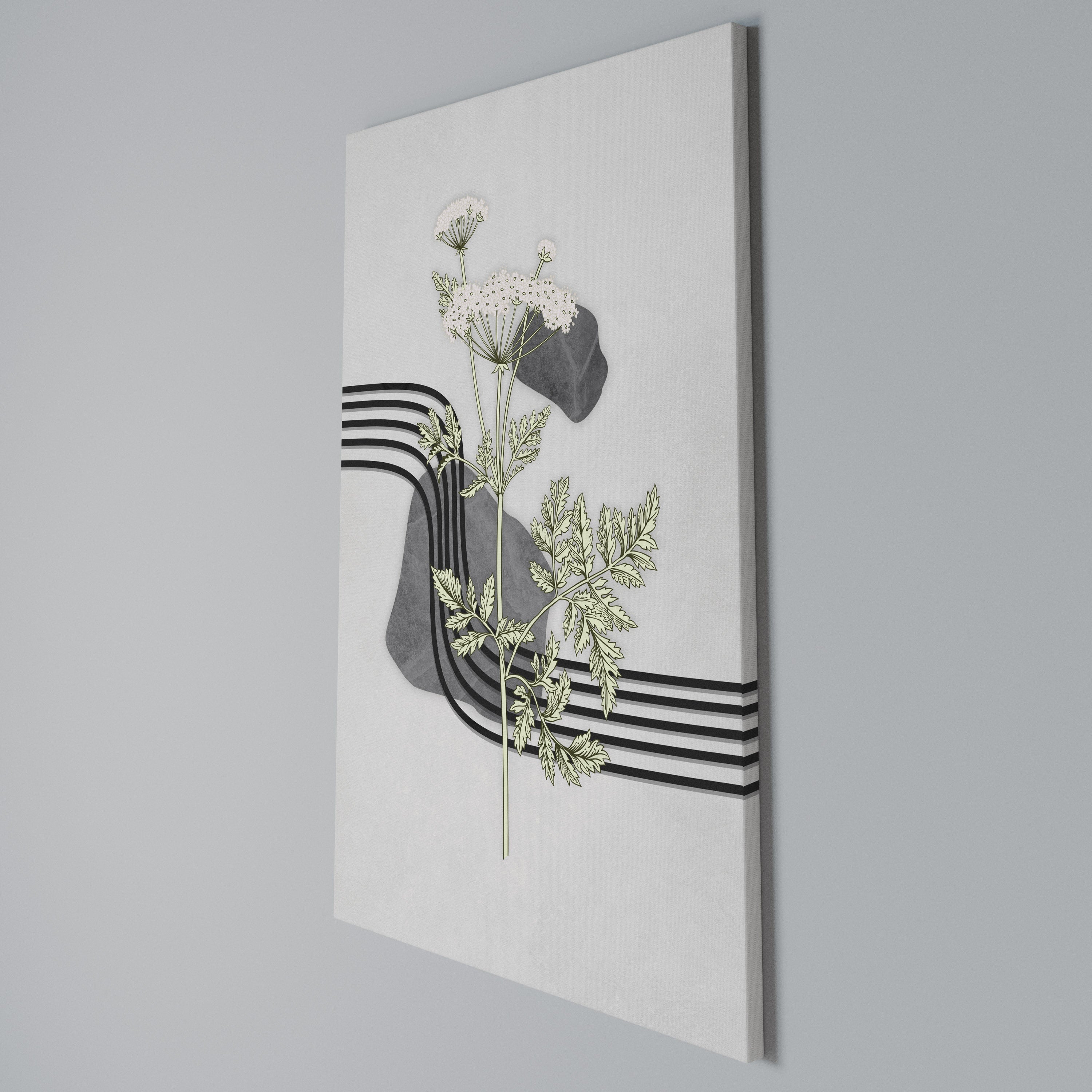 HERACLEUM ARRAY Vertical Canvas Print