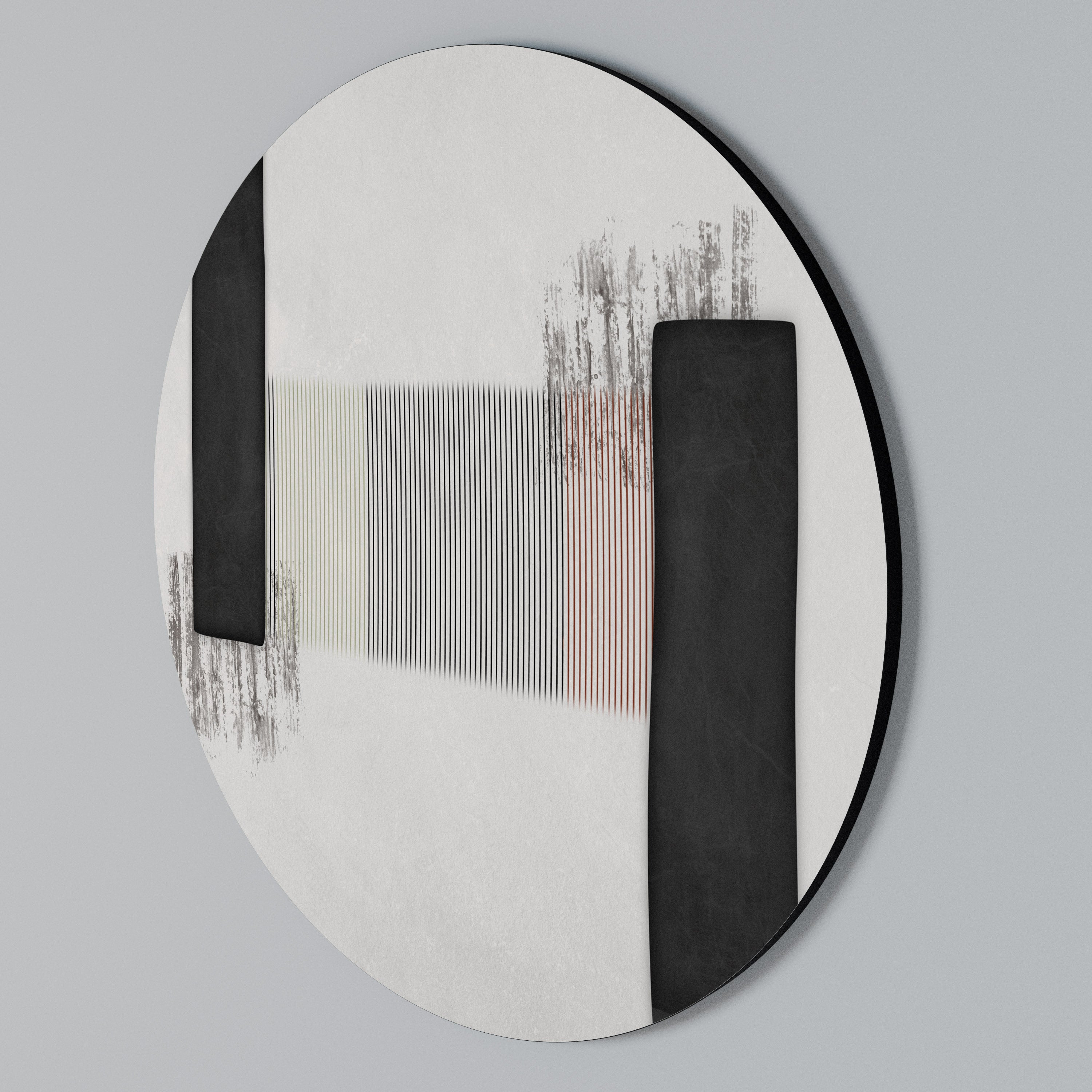 OBDYDIAN PRELUDE Arte de Parede Redonda
