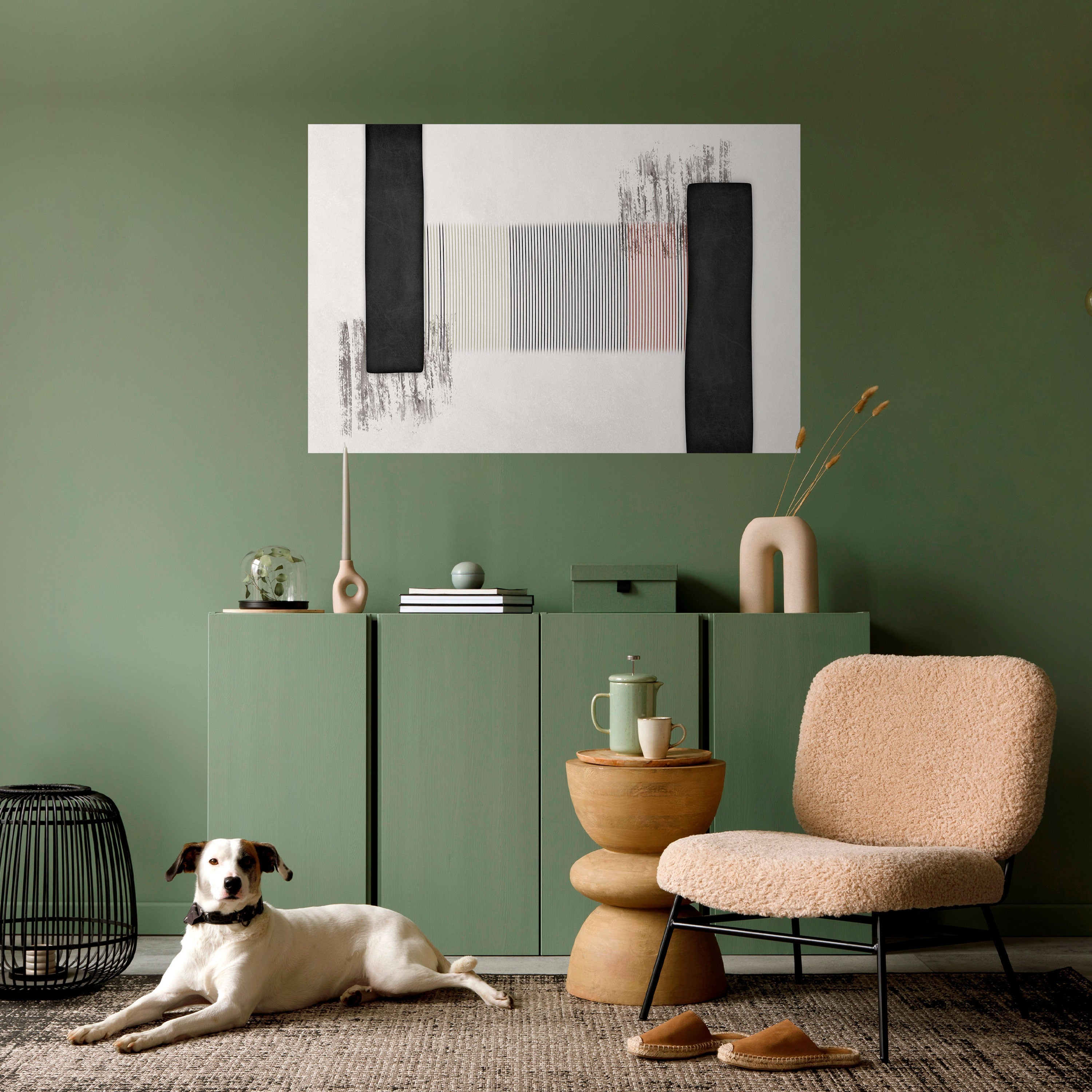 OBDYDIAN PRELUDE Peel and Stick Horizontal Poster