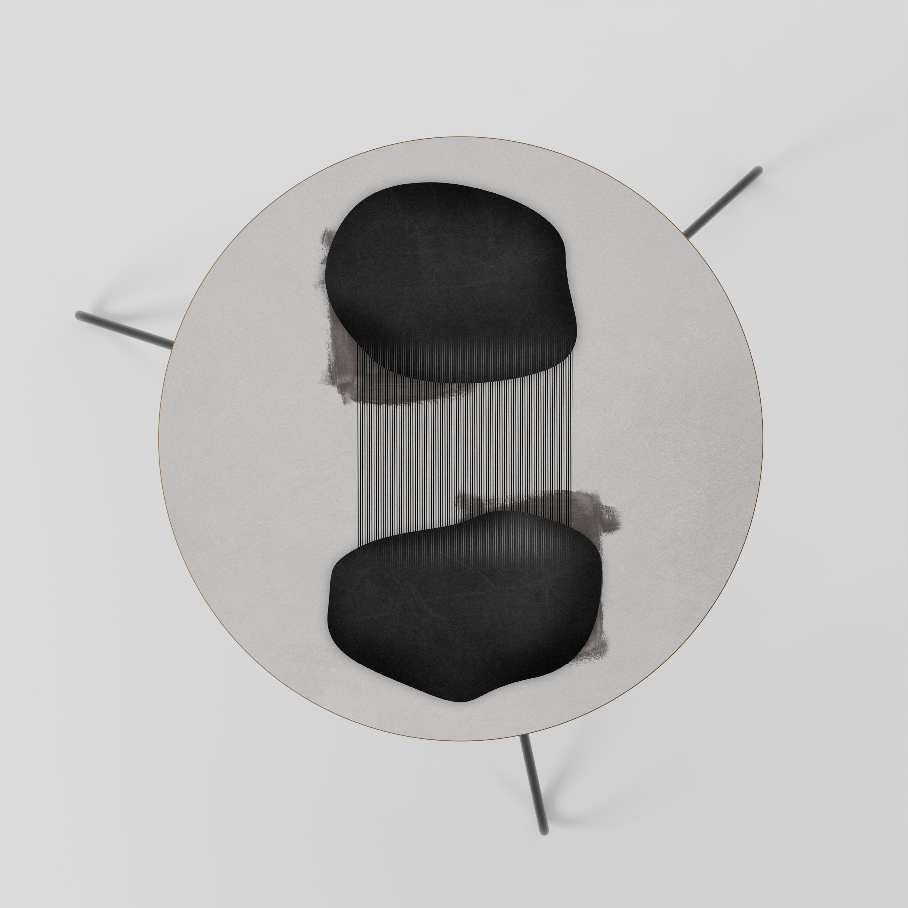 BLACK OVERTURE Mesa de Centro 60