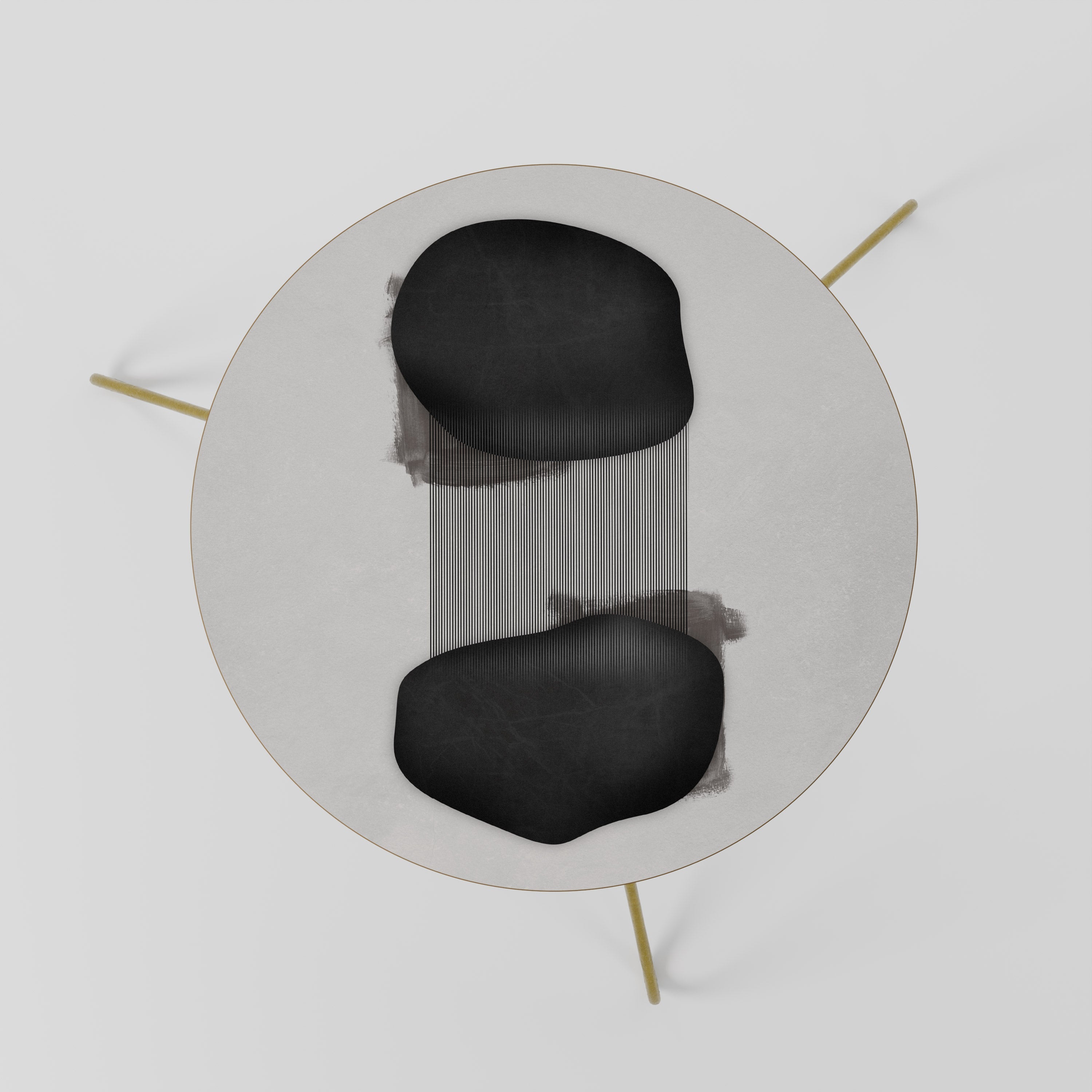 BLACK OVERTURE Mesa de Centro 60