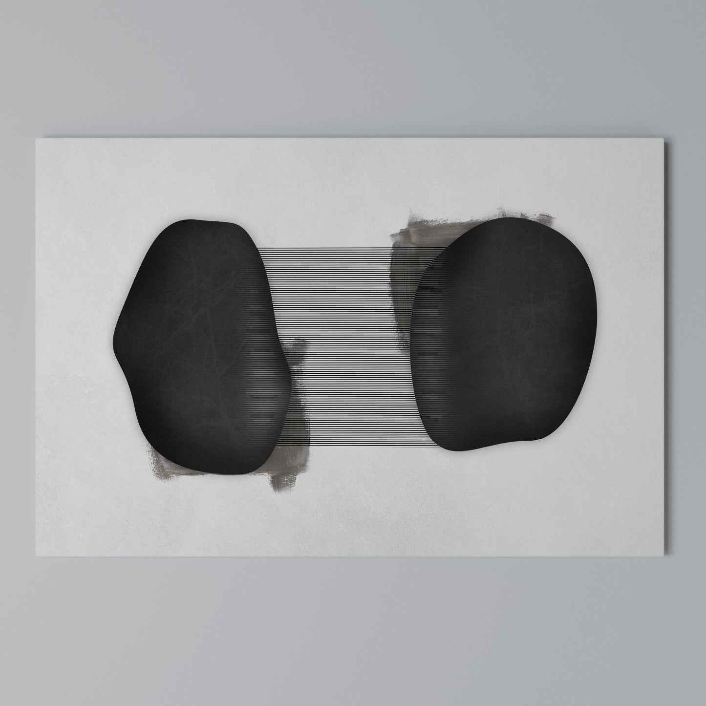 BLACK OVERTURE Horizontal Canvas Print