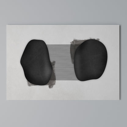 BLACK OVERTURE Horizontal Canvas Print