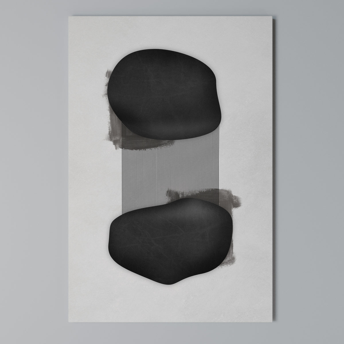 BLACK OVERTURE Quadro em tela vertical