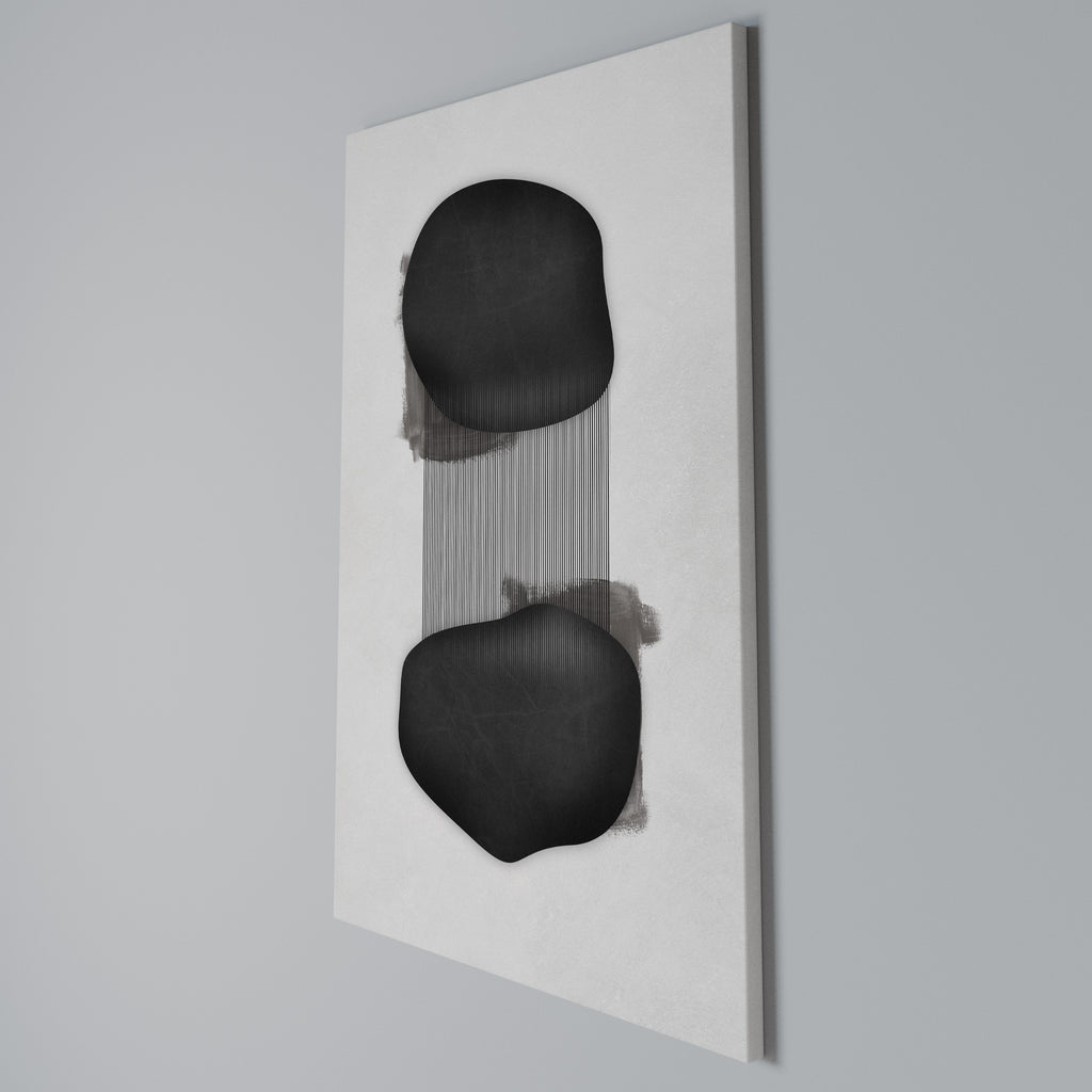 BLACK OVERTURE Vertical Canvas Print