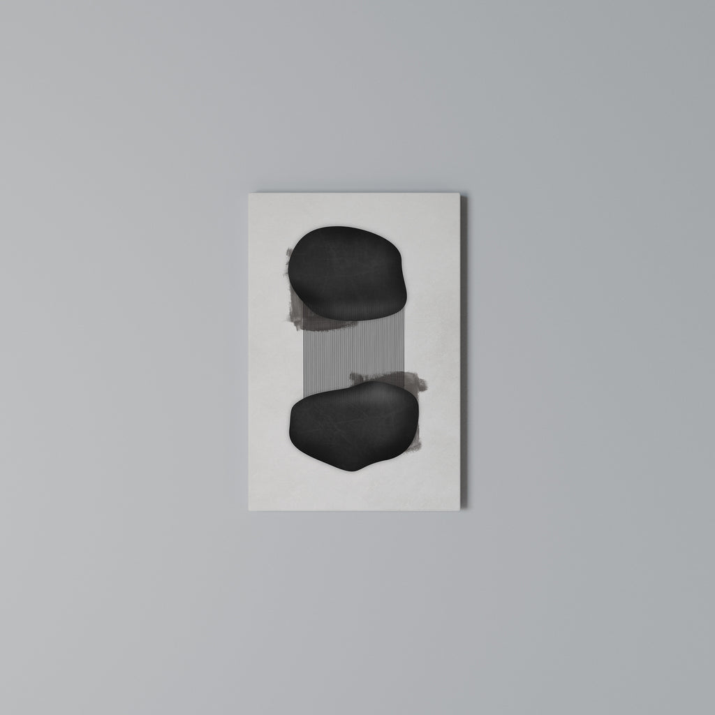 BLACK OVERTURE Vertical Canvas Print