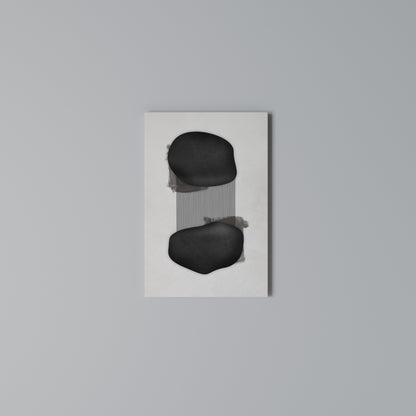 BLACK OVERTURE Quadro em tela vertical