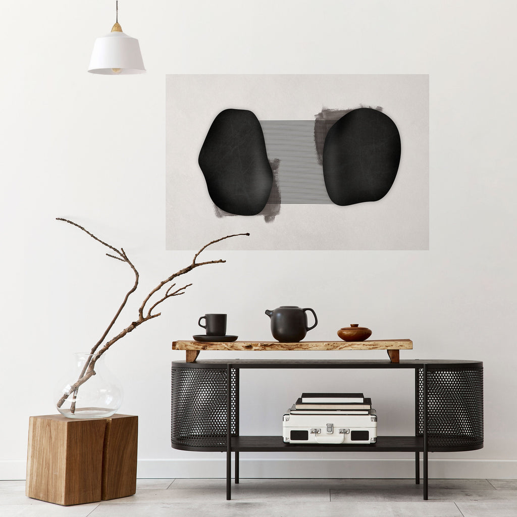 BLACK OVERTURE Poster Horizontal Autocolante