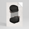 BLACK OVERTURE Peel and Stick Vertical Poster