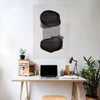 BLACK OVERTURE Peel and Stick Vertical Poster