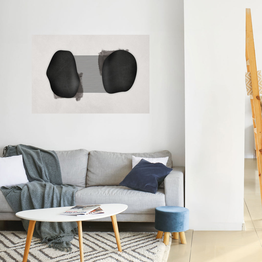 BLACK OVERTURE Poster Horizontal Autocolante