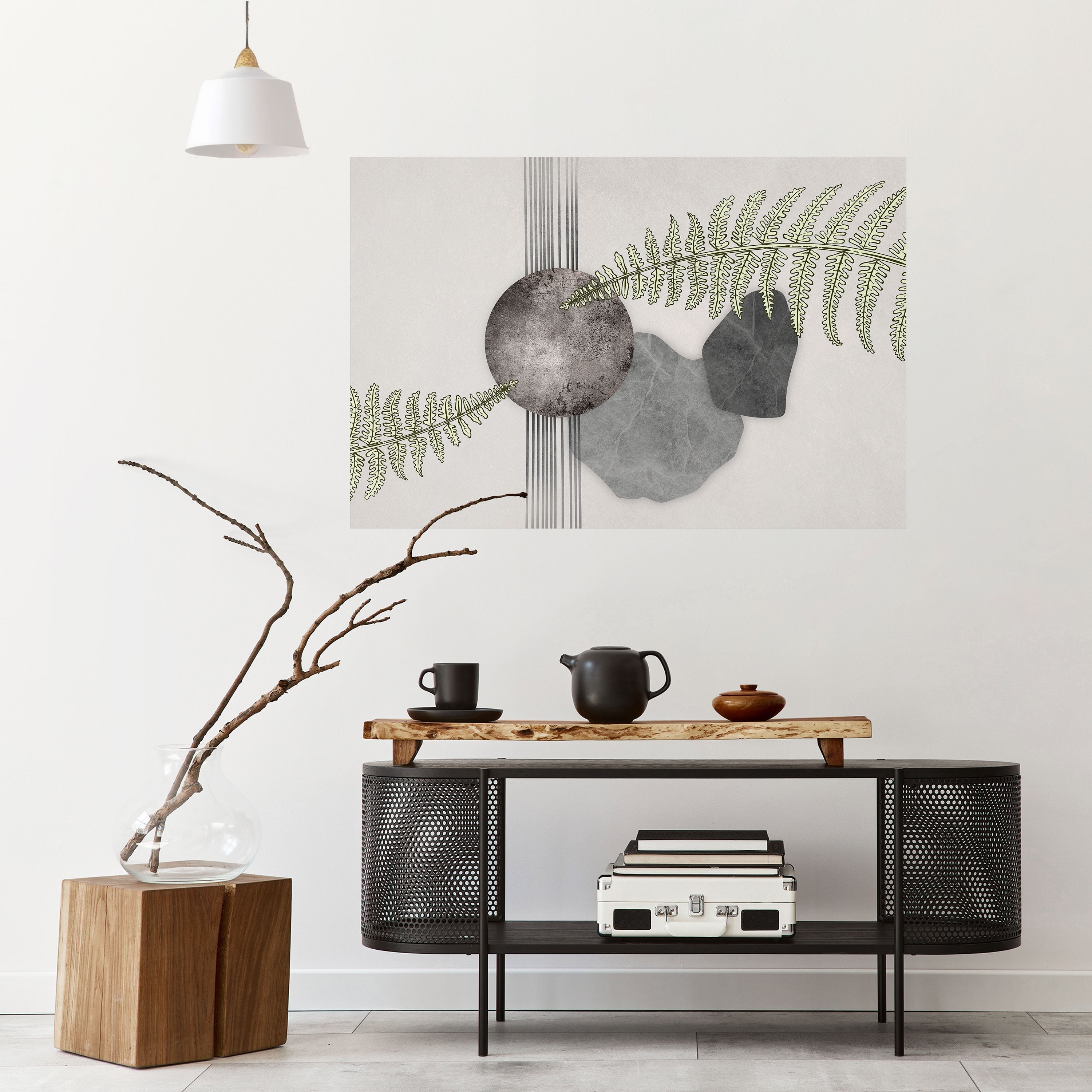 FERN MELANCHOLY Poster Horizontal Autocolante