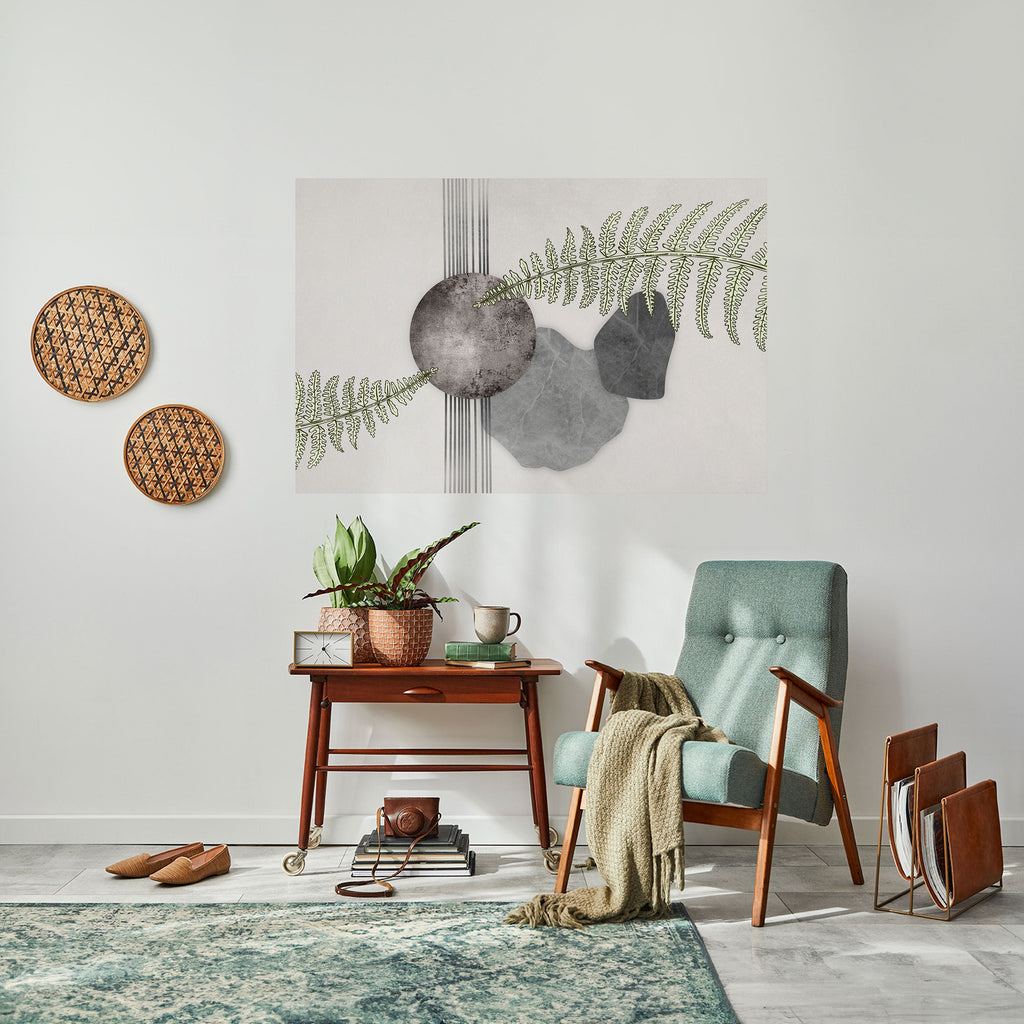 FERN MELANCHOLY Poster Horizontal Autocolante