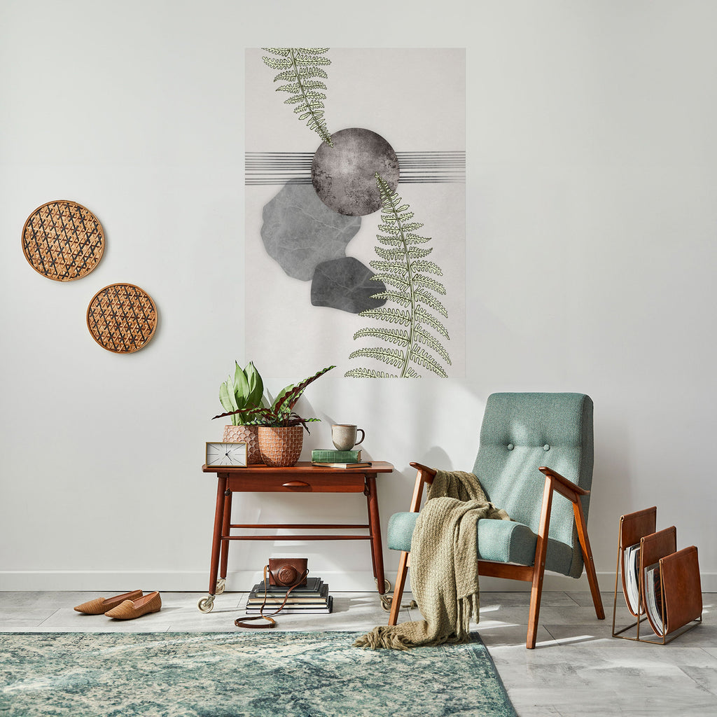 FERN MELANCHOLY Peel and Stick Vertical Poster