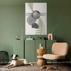 FERN MELANCHOLY Peel and Stick Vertical Poster