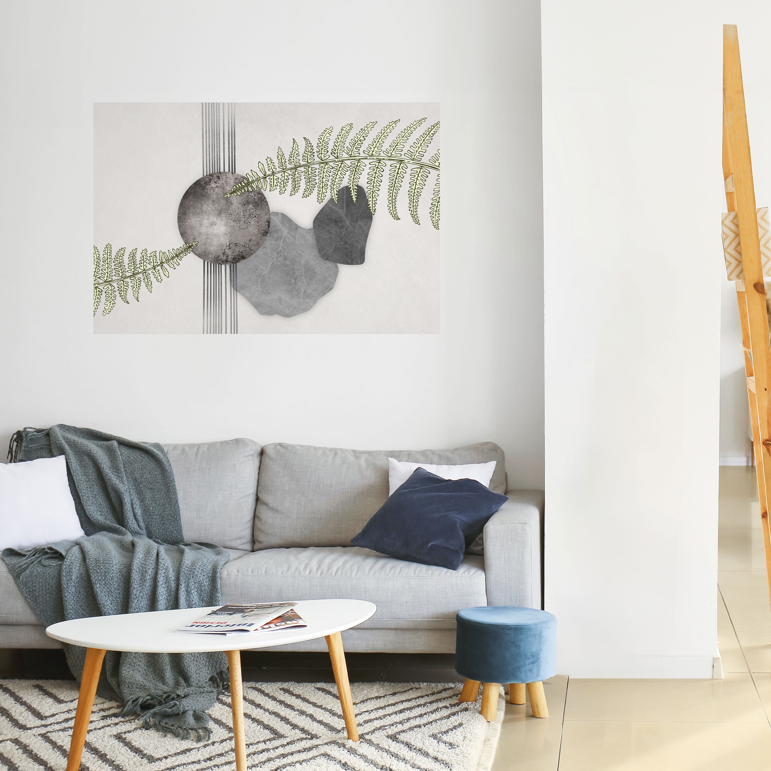 FERN MELANCHOLY Poster Horizontal Autocolante