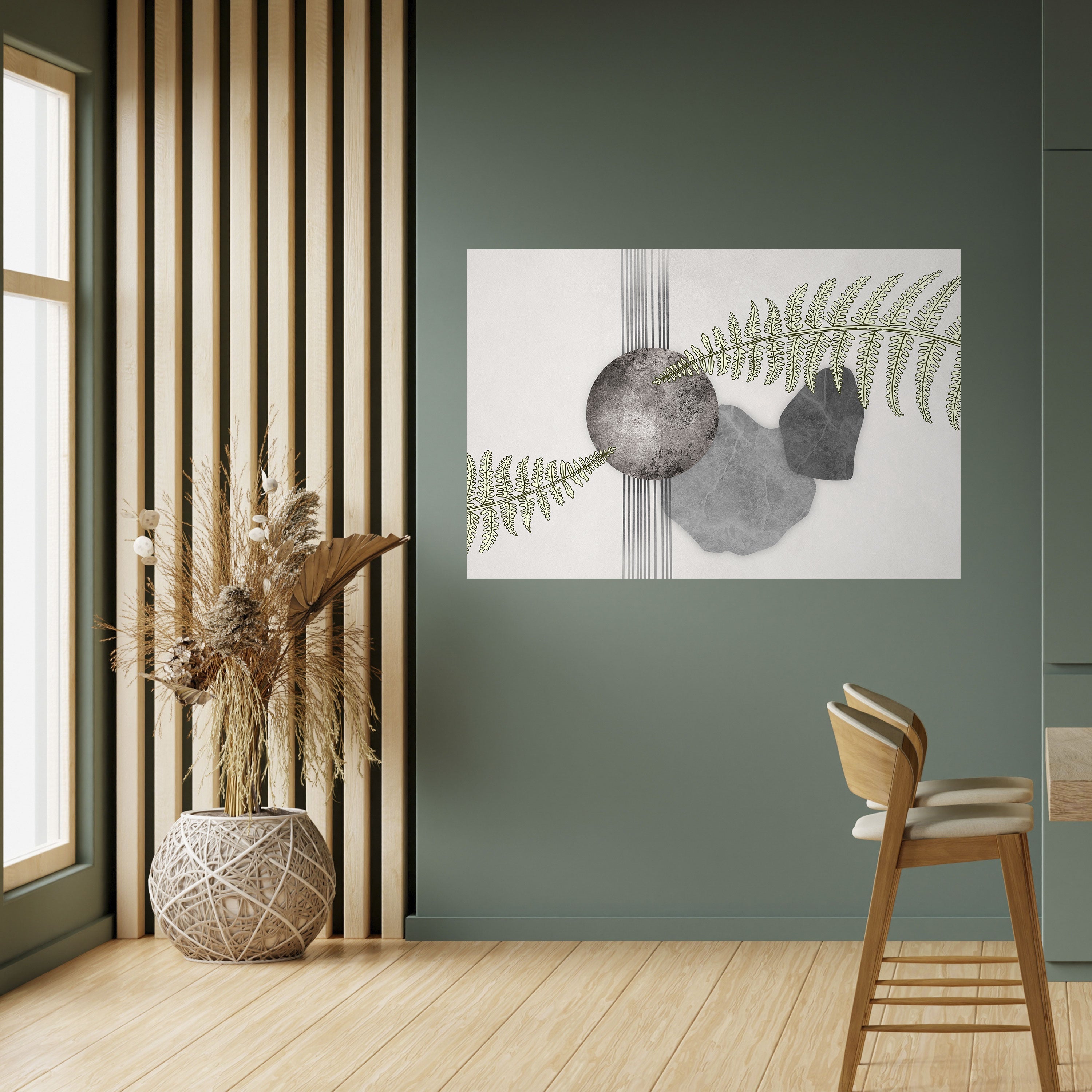 FERN MELANCHOLY Poster Horizontal Autocolante