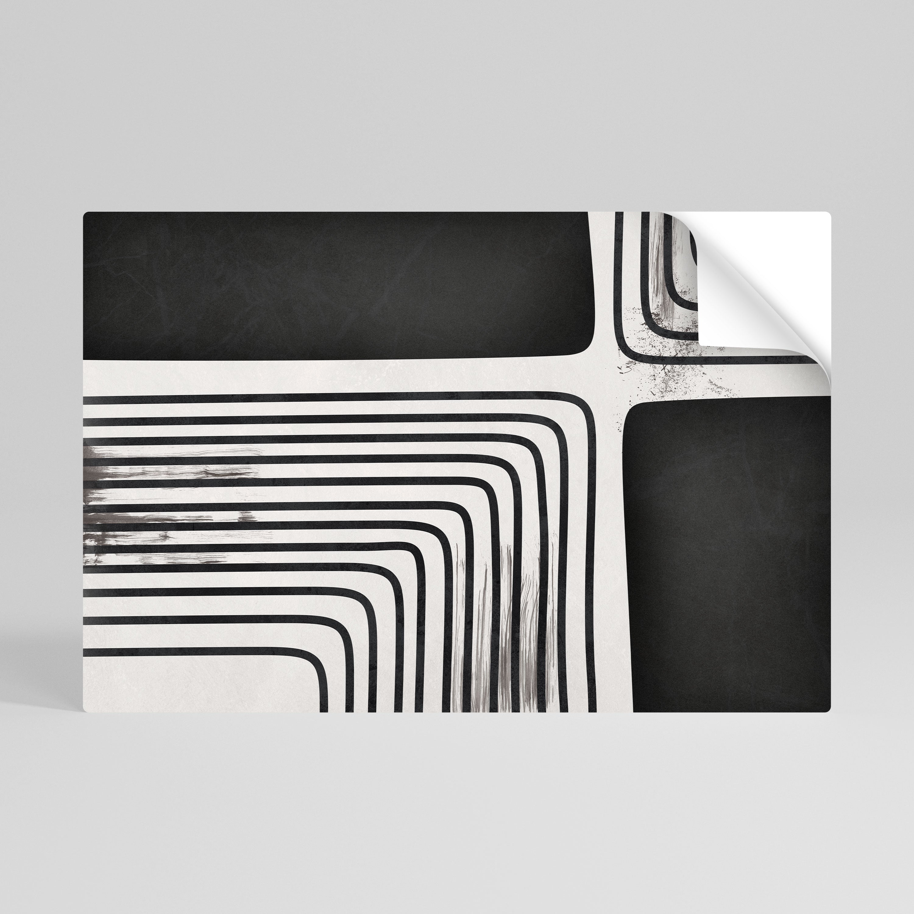 DARKSIDE OF THE LINE Poster Horizontal Autocolante